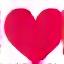 Icona cuore e croce medica
